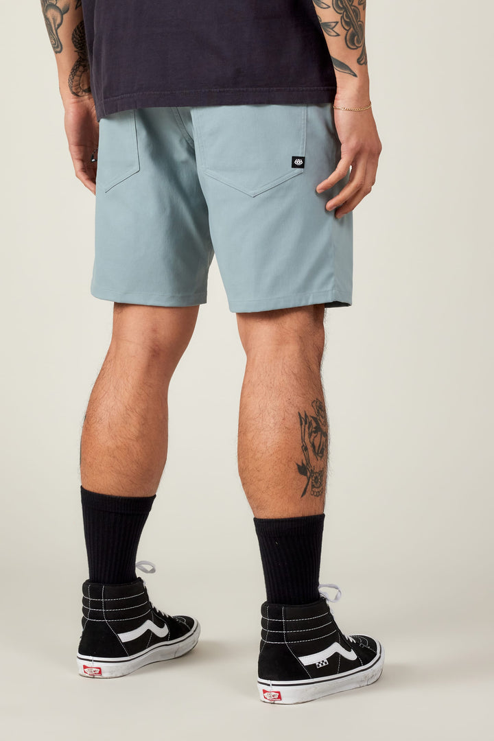 686 Men's Everywhere® Hybrid Short — LEAD (vista 2)