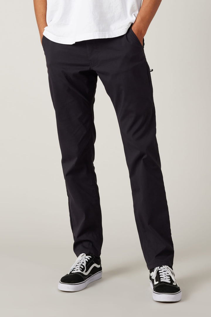 686 Men's Everywhere® Pant - Slim Fit — BLACK (vista 2)