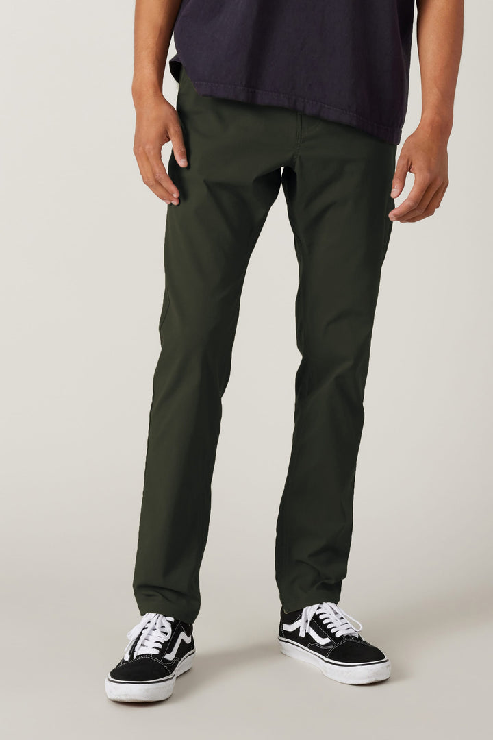 686 Men's Everywhere® Pant - Slim Fit — DARK GREEN