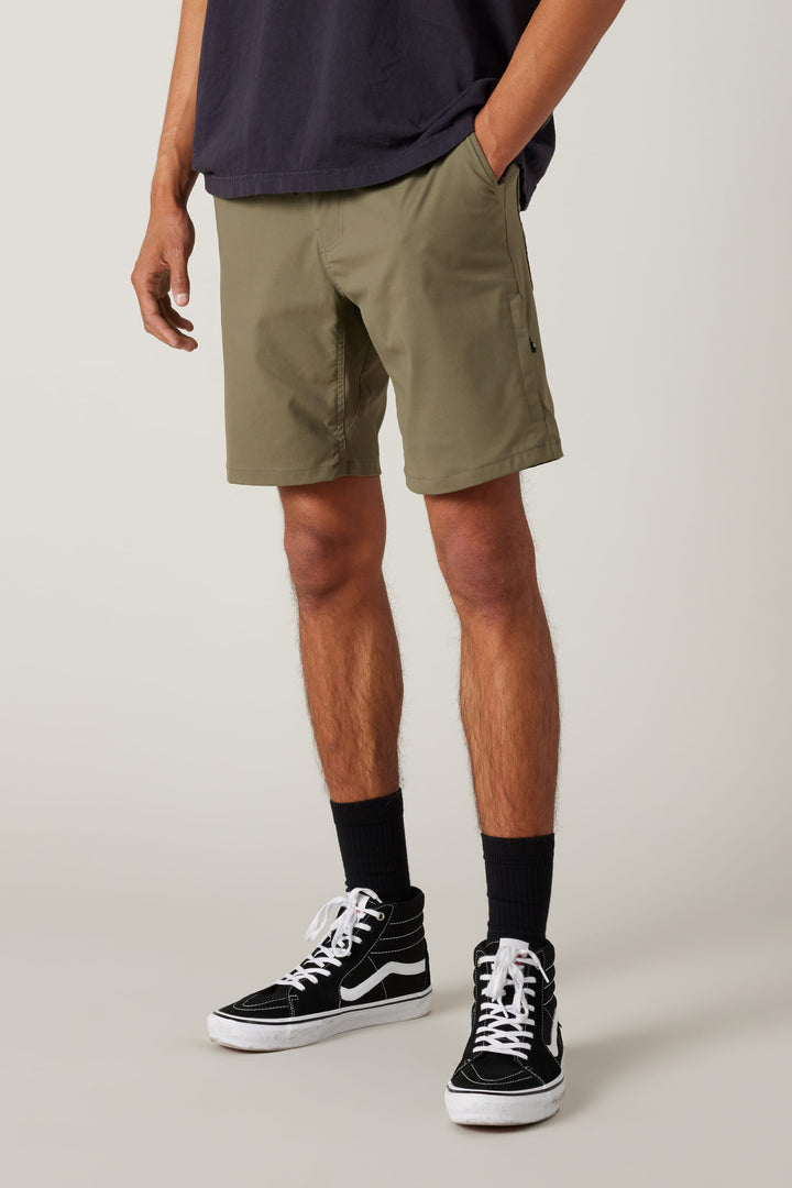 686 Men's Everywhere® Hybrid Short — DUSTY FATIGUE (vista 2)