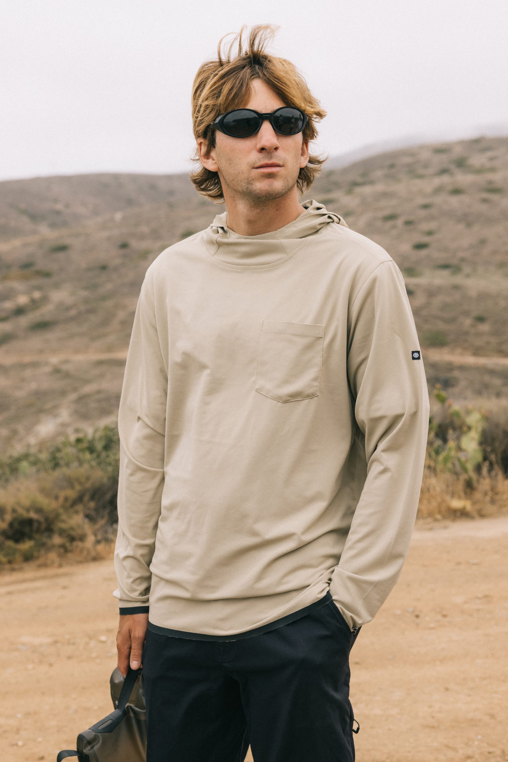 hoodies with goggles 686 Men's Let's Go Tech Hoody GREY TIGER CAMO / M
