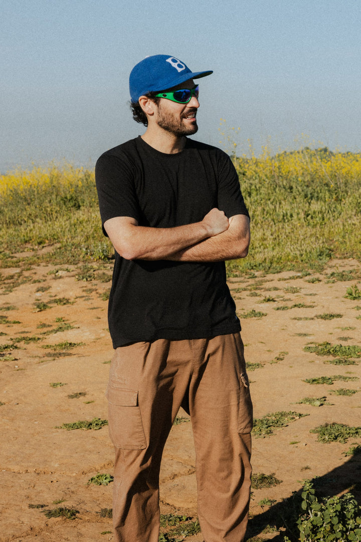 686 Men's Everywhere drirelease® Tech Tee — BLACK (vista 2)