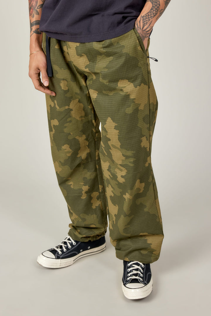 686 Cruiser Pant - Wide Fit — GREEN CLOUDSTORM (vista 2)