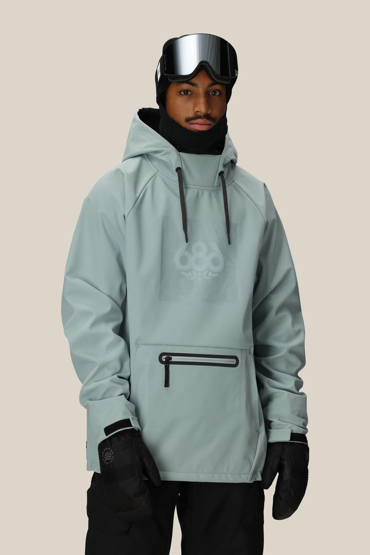 686 Men's Waterproof Hoody — DUSTY MARINE