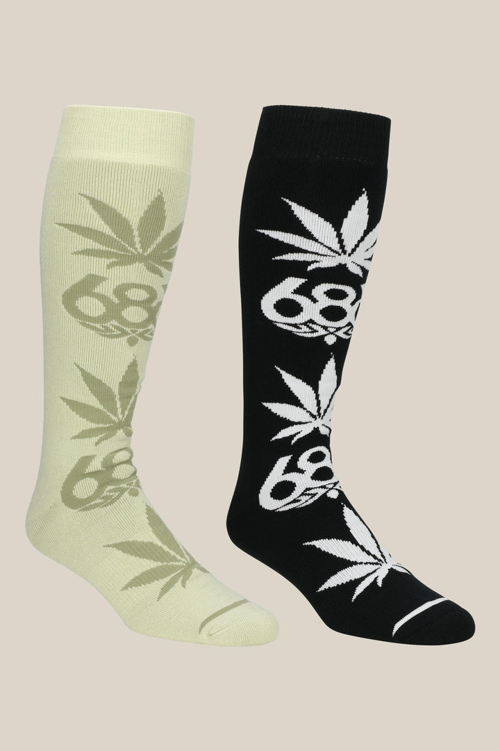 686 Men's HUF Socks - 2 Pack — MULTI