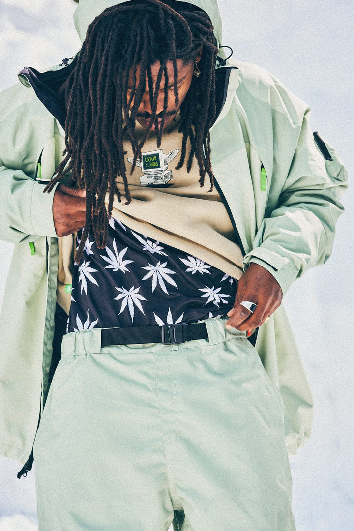 686 Men's HUF Plantlife Base Layer LS Top — HUF PLANTLIFE (vista 2)
