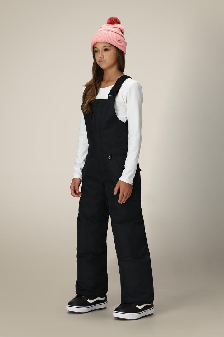 686 Girls' Sierra Insulated Bib — BLACK