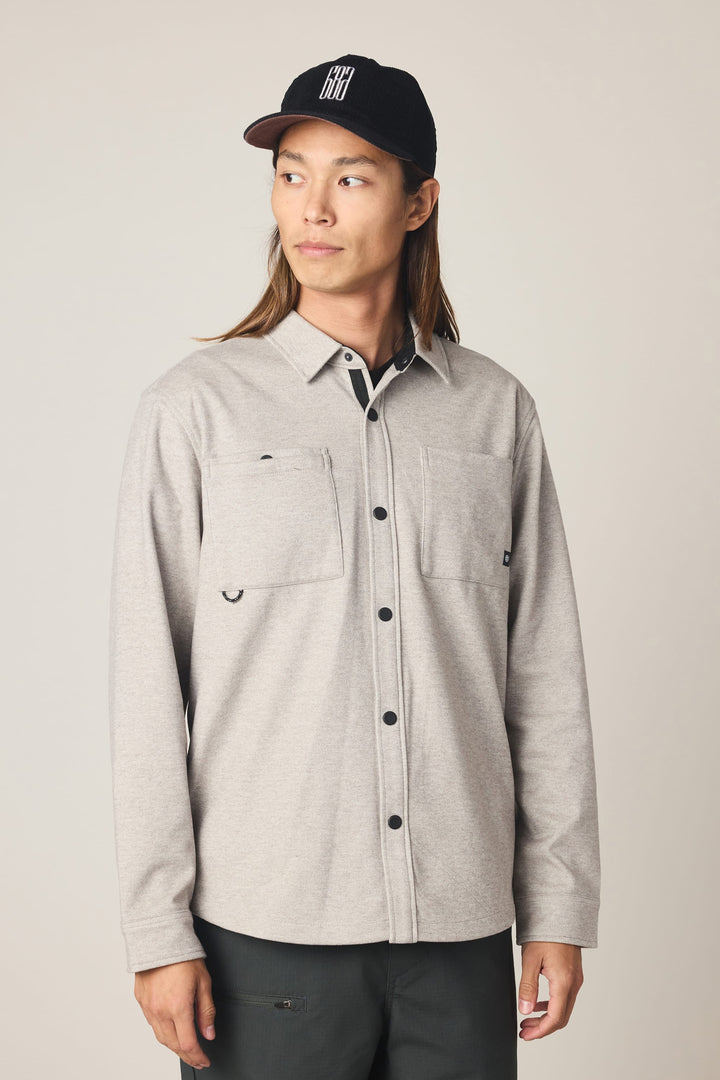 686 Men's Whisper Knit Flannel — OATMEAL