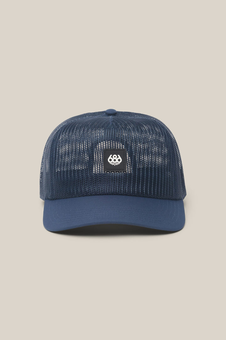686 High-Pro Knockout Structured 5 Panel Hat — NAVY (vista 2)