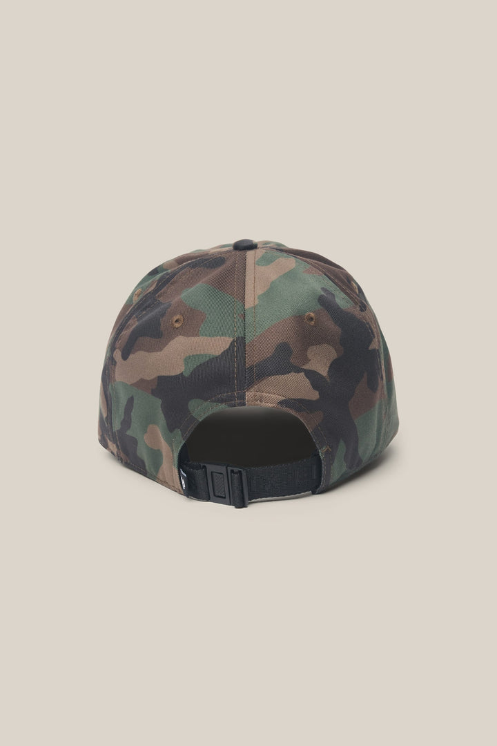 686 Low-Pro Unwork Unstructured 6 Panel Hat — CAMO (vista 2)