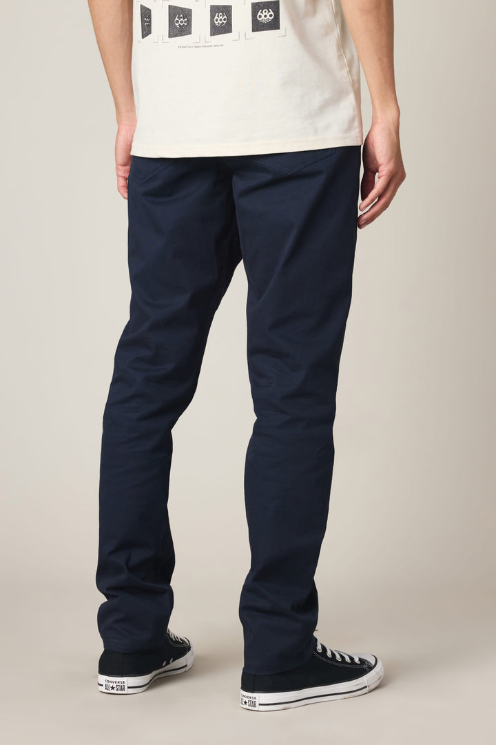 686 Men's Everywhere® Standard Pant - Slim Fit — NAVY (vista 2)
