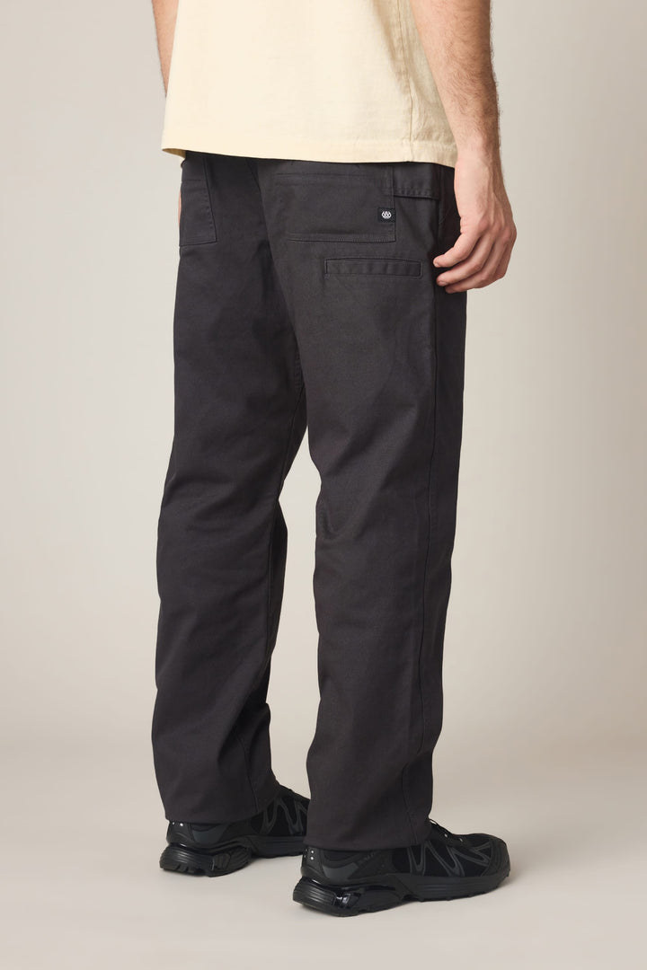 686 Men's Unwork® Tradesman Pant - Relaxed Fit — VINTAGE BLACK (vista 2)