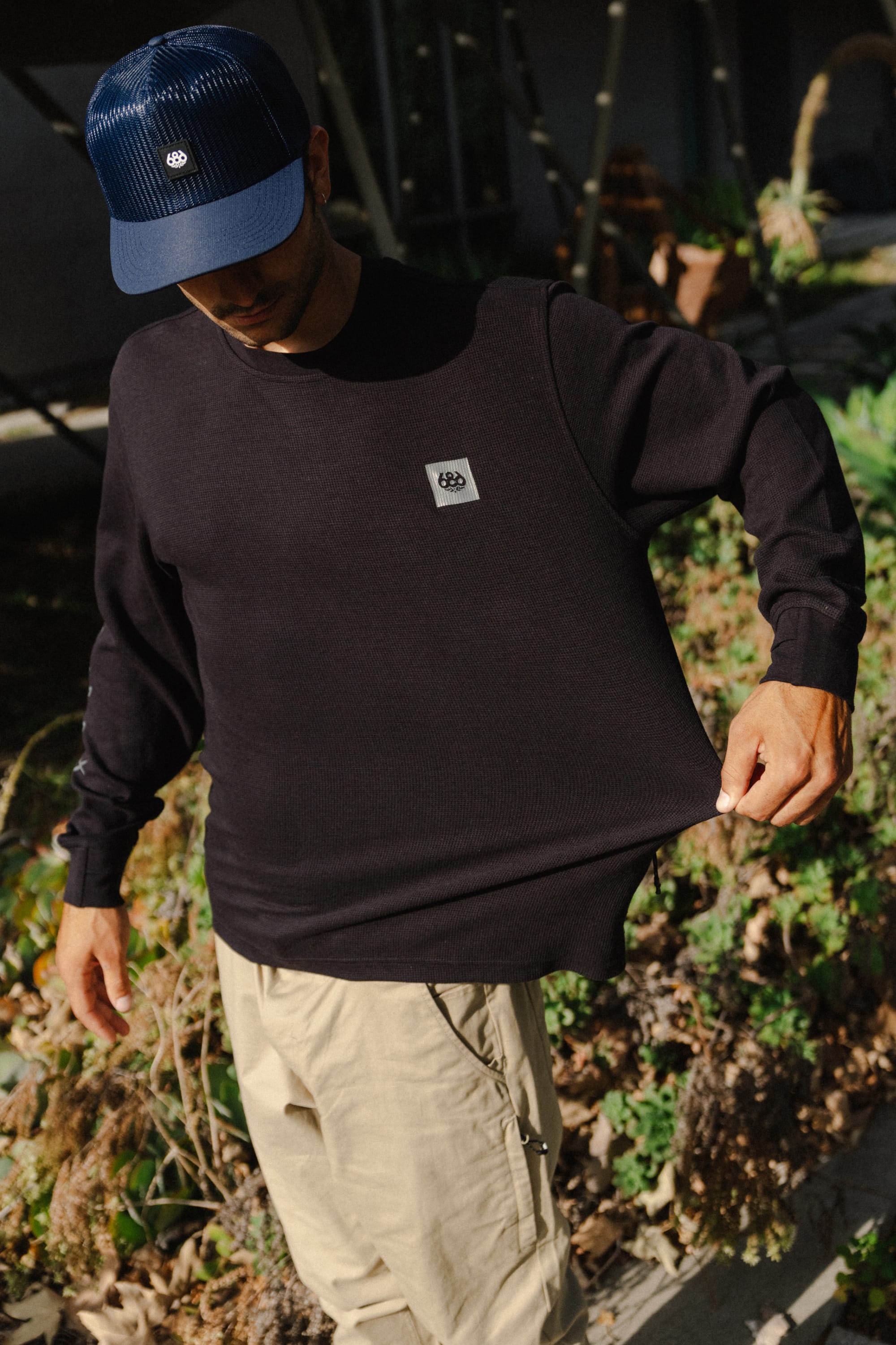 686 Men's Let's Chill Waffle LS Crew – 686.com