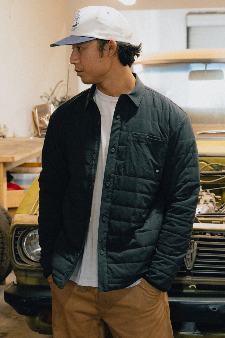 686 Men's Thermaldry™ Insulated Shacket — BLACK