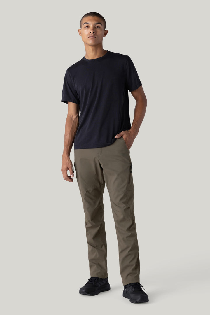 686 Men's Anything Cargo Pant - Relaxed Fit — DARK KHAKI (vista 2)