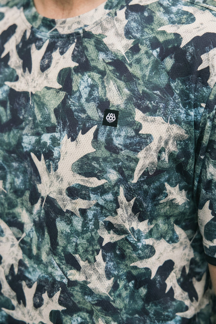 686 Men's Let's Go Tech Tee — FOLIAGE (vista 2)
