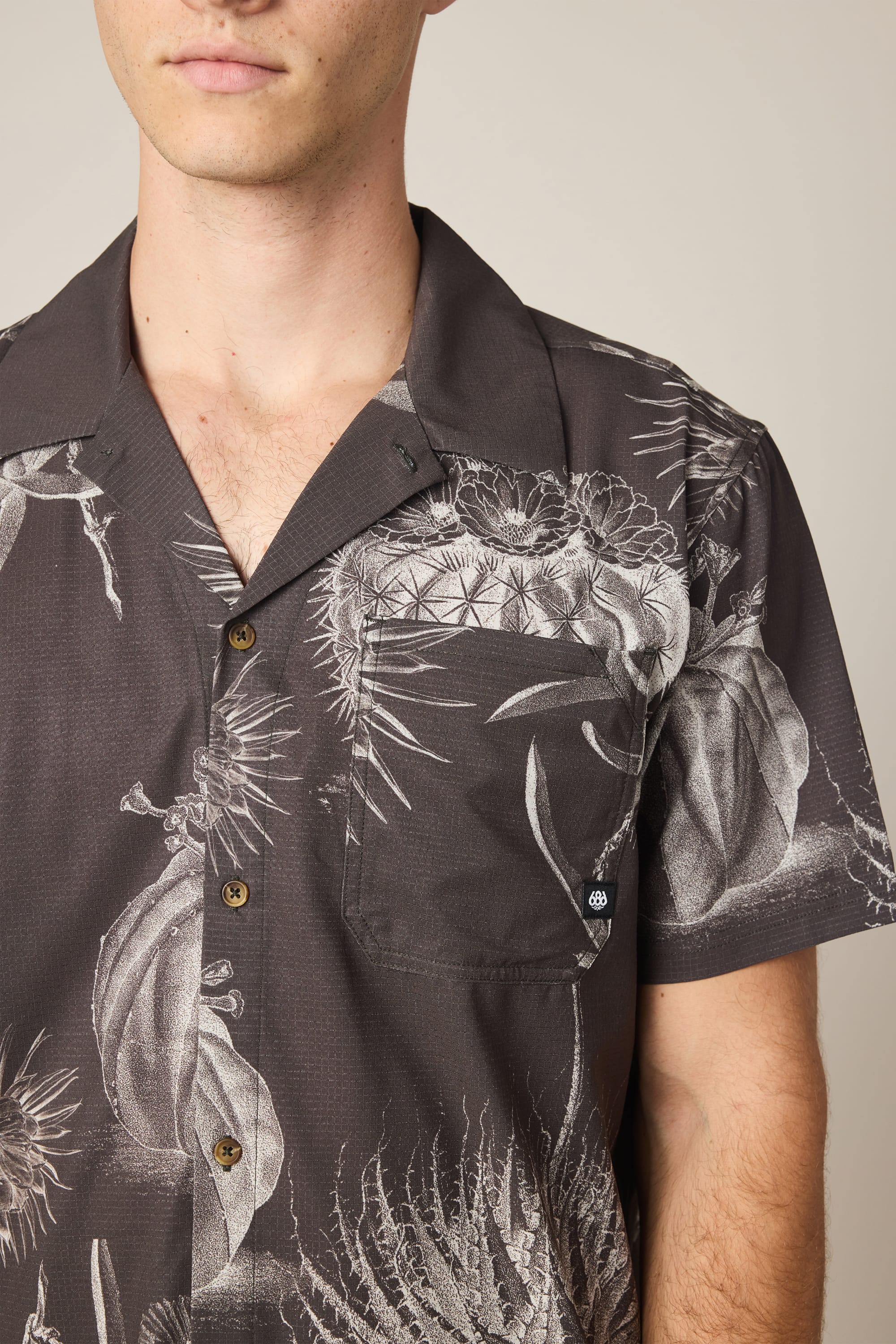 686 Men's Nomad Perforated Button Down Shirt – 686.com