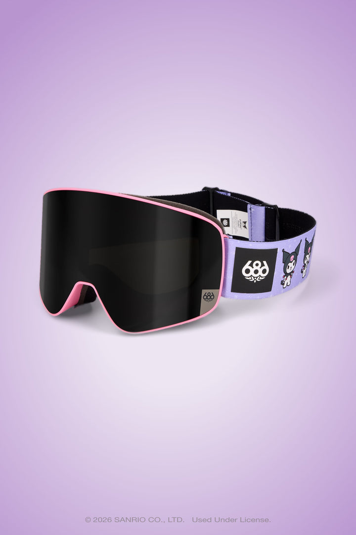686 SMARTY® Magnetic Goggle — KUROMI™ VIOLET (vista 2)