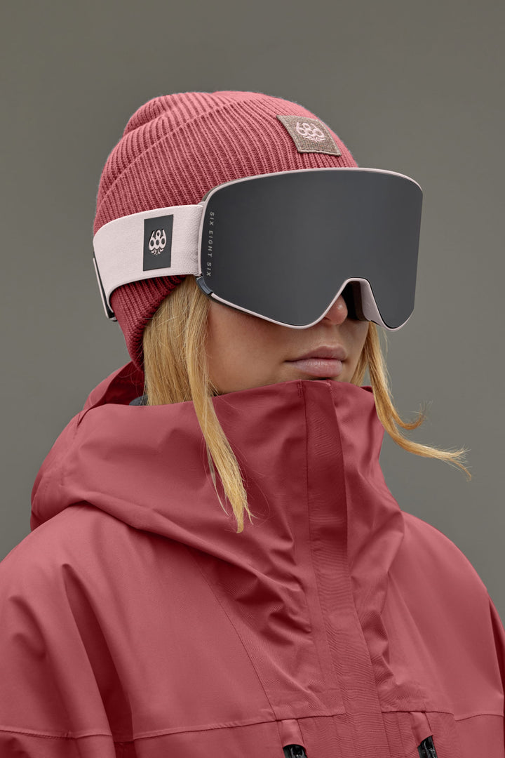 686 SMARTY® Magnetic Goggle — SMOKEY PINK (vista 2)