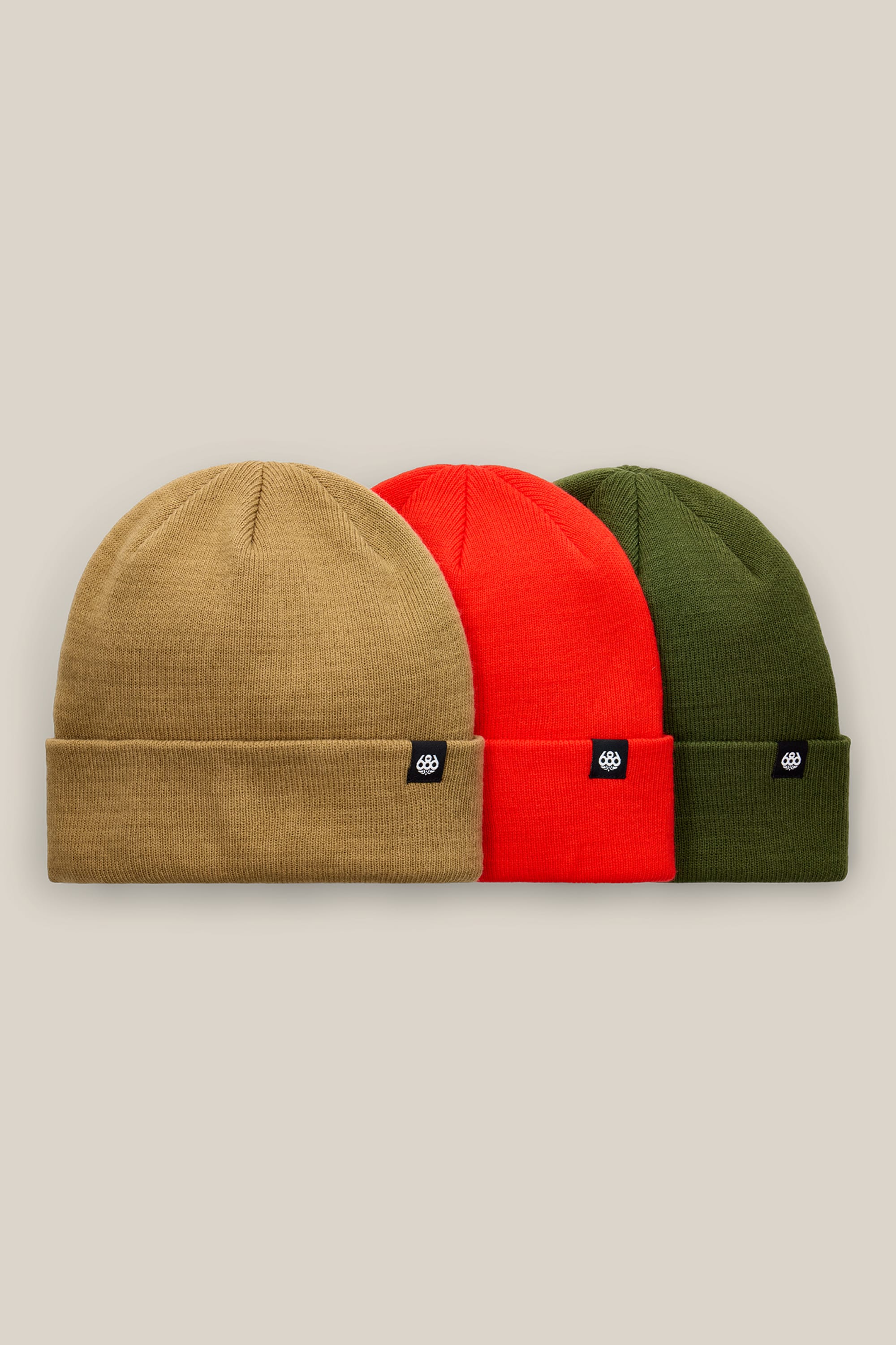 MAGIC STICK roll up beanie　3点セット 686 Standard Roll-Up Beanie (3-Pack) – 686.com