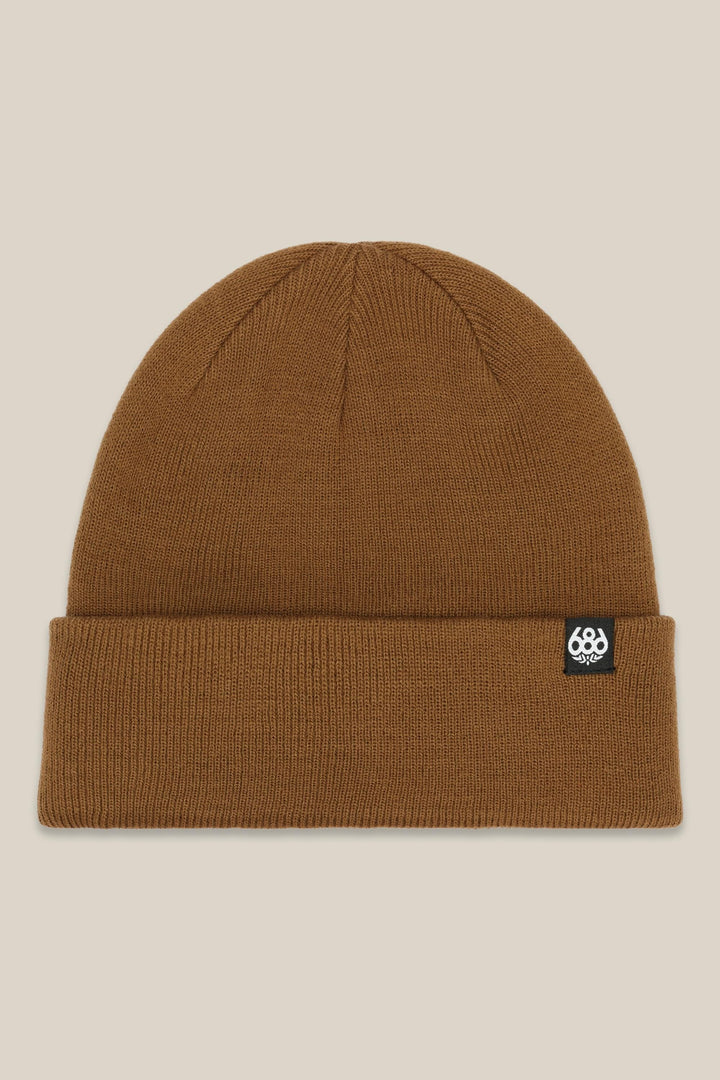 686 Standard Roll Up Beanie — CARAMEL