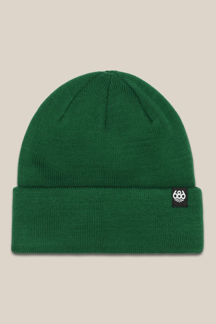 686 Standard Roll Up Beanie — EMERALD GREEN