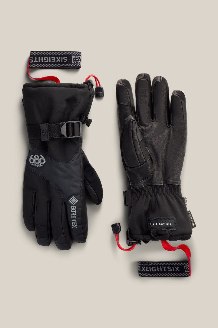 686 Men's GORE-TEX® Leather Linear™ Glove — BLACK