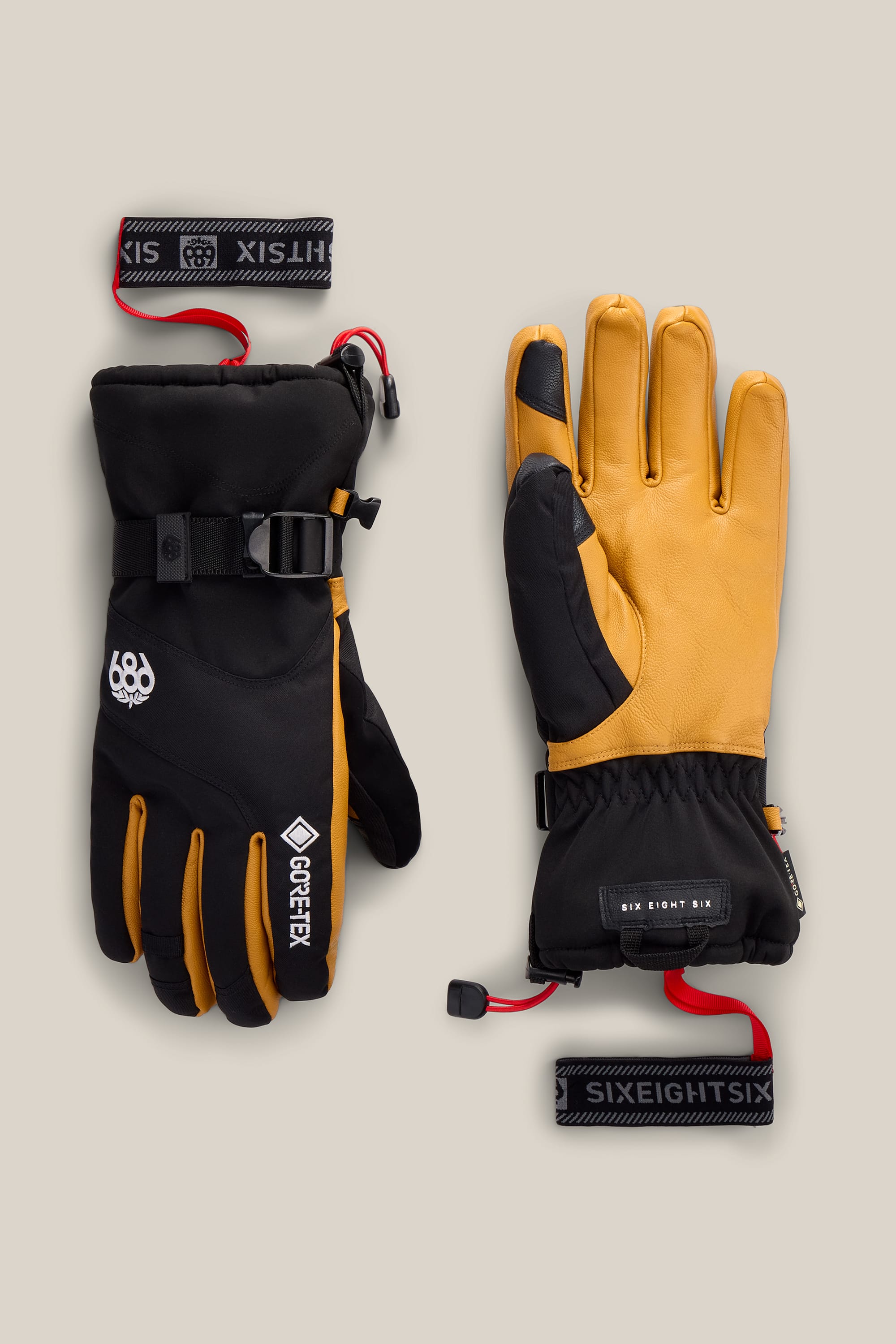 686 Men's GORE-TEX® Leather Linear™ Glove – 686.com