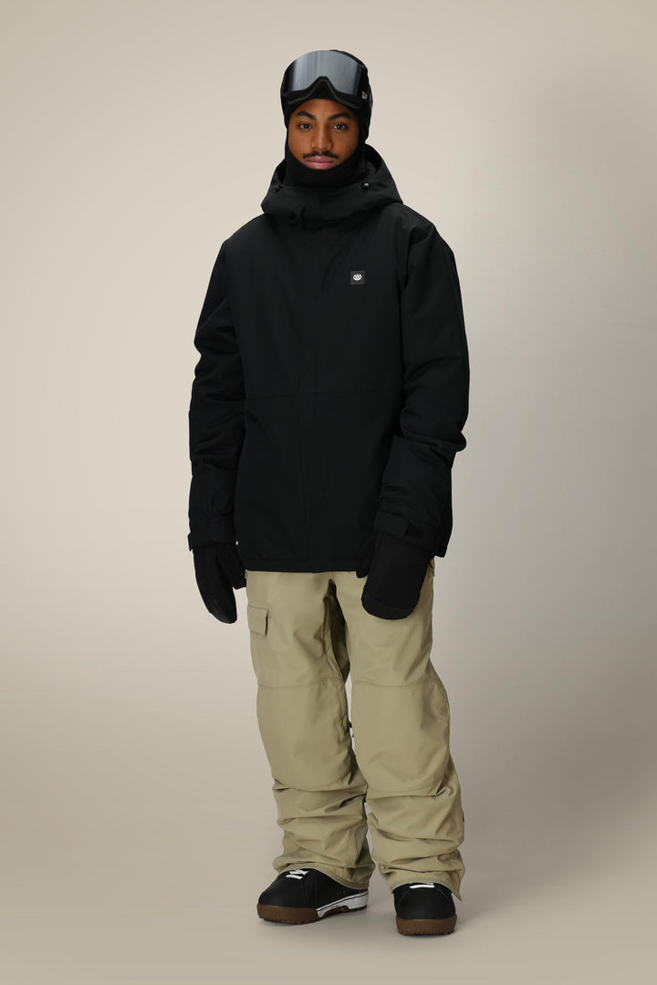 686 Men's Foundation™ Insulated Jacket — BLACK (vista 2)