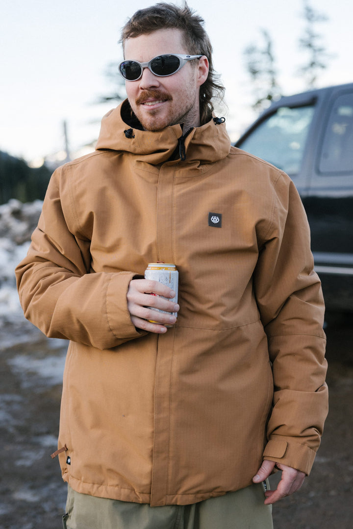 686 Men's Foundation™ Insulated Jacket — CARAMEL RIPSTOP
