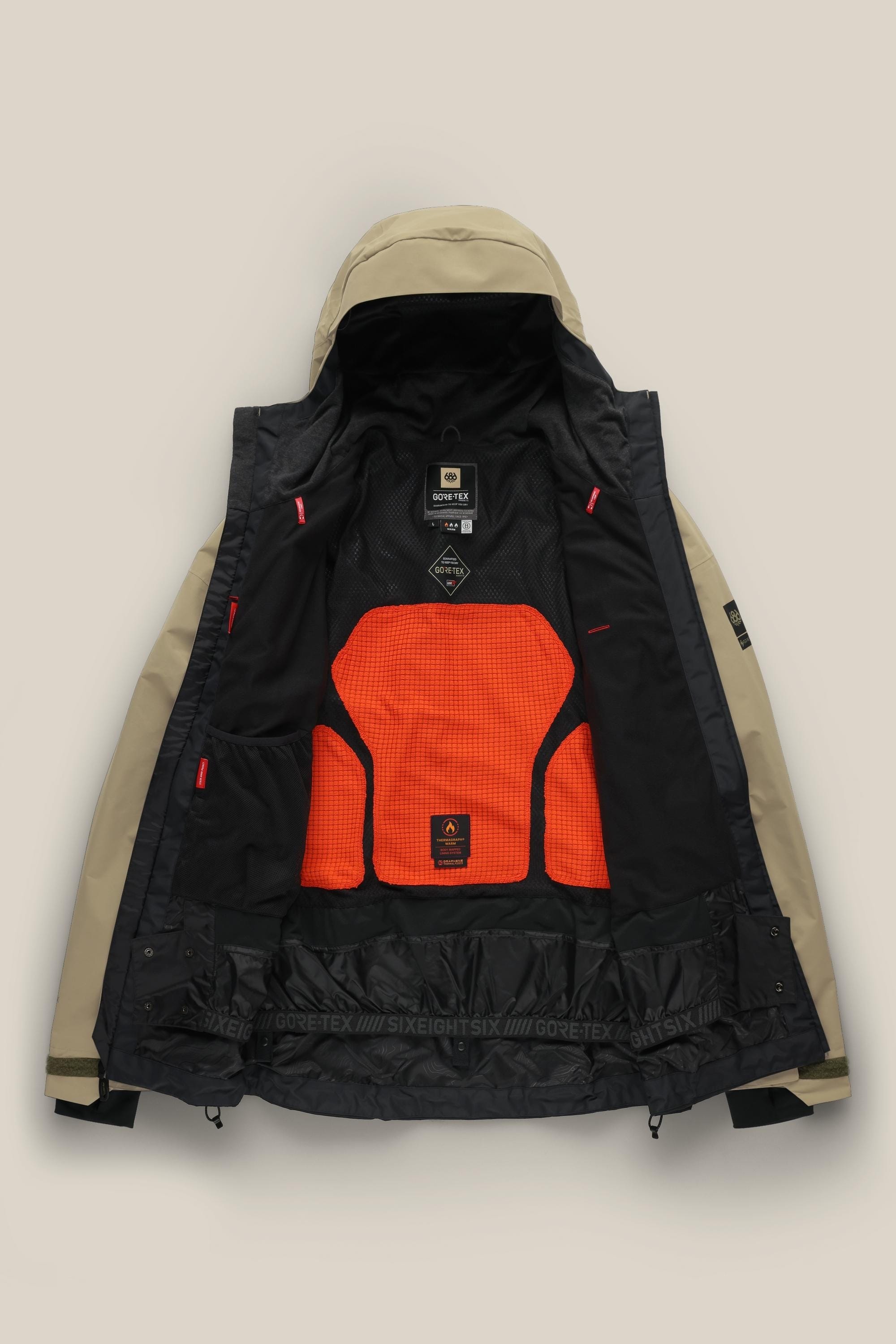 686 GORE-TEX GT THERMAGRAPH JACKET 未使用 686 Men's GORE-TEX GT Thermagraph® Jacket – 686.com