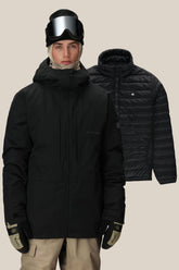 686 Men's SMARTY® 3-In-1 Form Jacket - BLACK