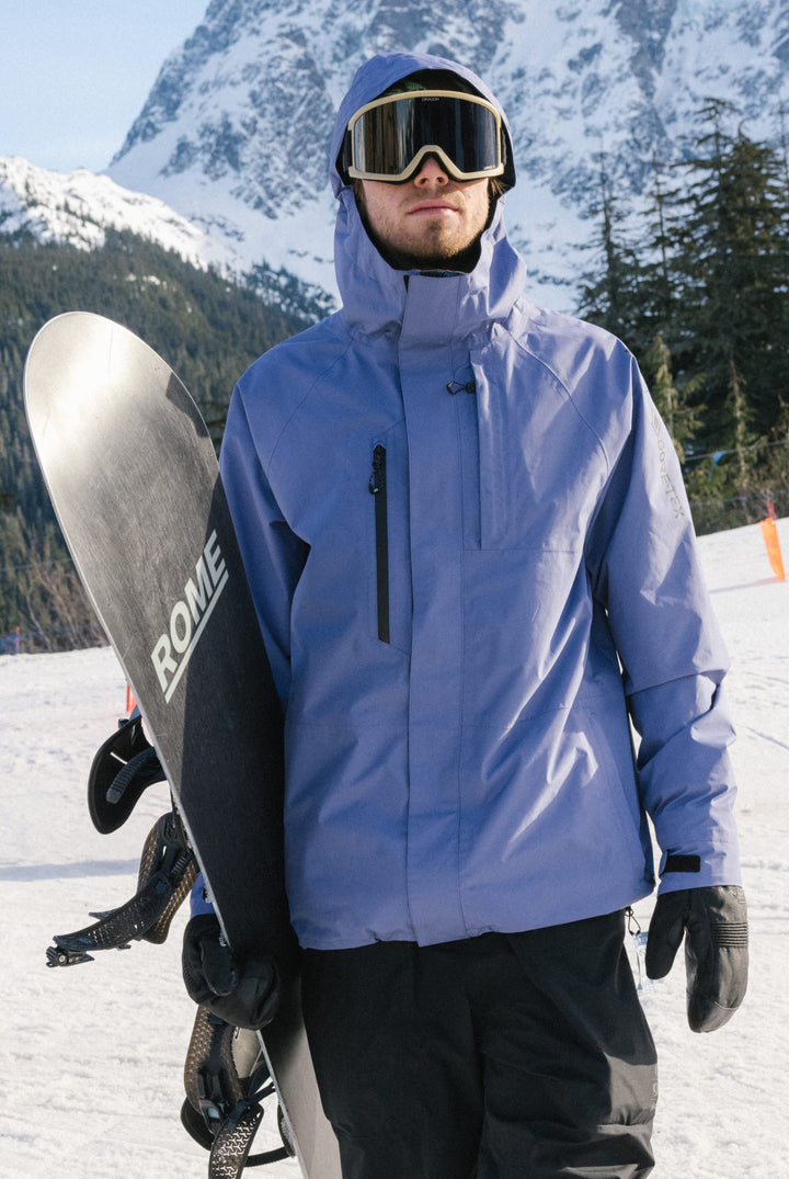 686 Men's GORE-TEX Core Shell Jacket — PURPLE DAWN