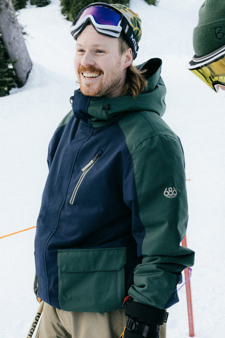 686 Men's Nightline™ Insulated  Jacket — NAVY COLORBLOCK
