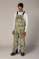 686 Men's Hot Lap™ Insulated Bib - KHAKI GRUNGE