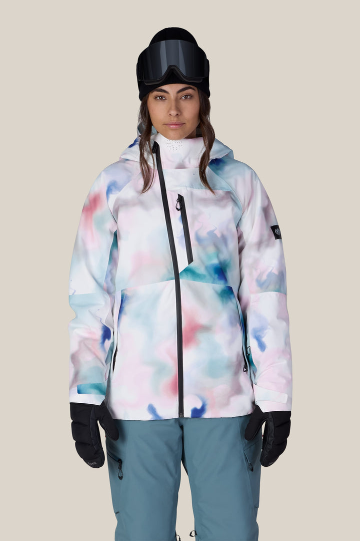 686 Women's Hydra™ Thermagraph® Jacket — GREEN INK WASH