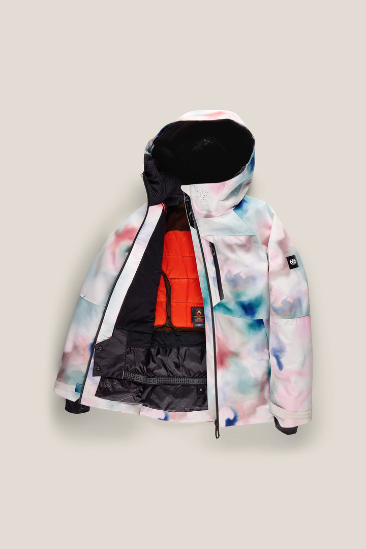 686 Women's Hydra™ Thermagraph® Jacket — GREEN INK WASH (vista 2)