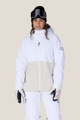 686 Women's Hydra™ Thermagraph® Jacket - WHITE COLORBLOCK