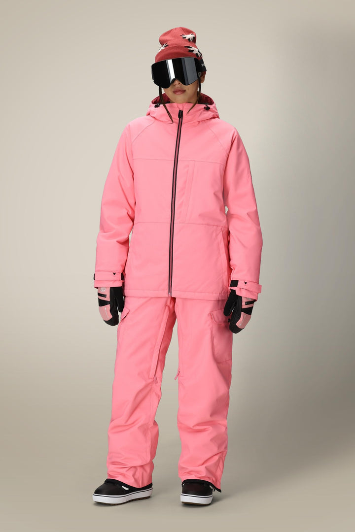 686 Women's Aura™ Insulated Cargo Pant — GERANIUM PINK (vista 2)