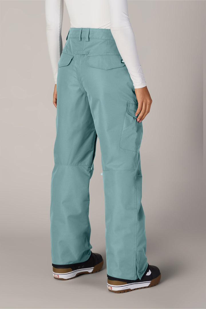 686 Women's Aura™ Insulated Cargo Pant — PALE FIRN (vista 2)