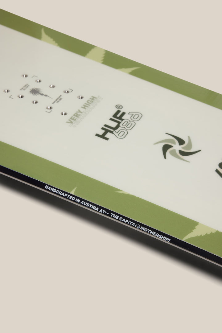 686 HUF SB Slush Slasher Snowboard — HUF GREEN (vista 2)