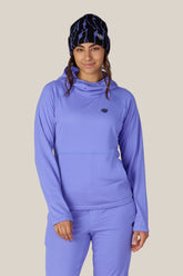 686 Women's Mission Grid™ Hoody - ALPENGLOW BLUE