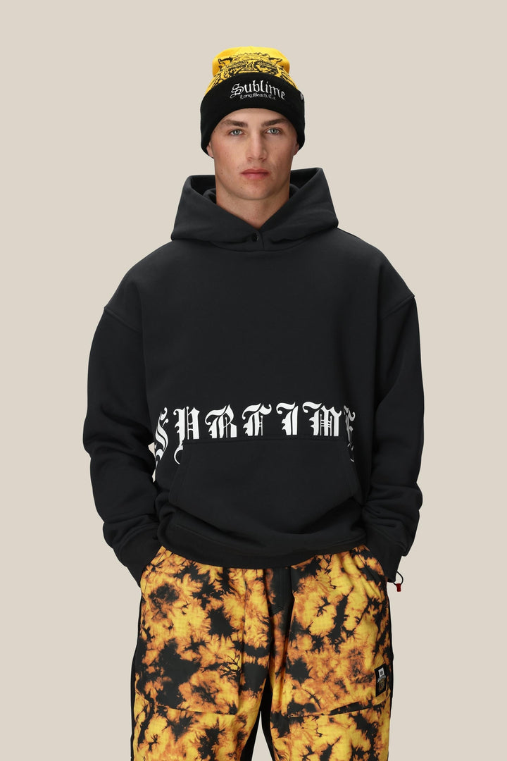 686 Men's Sublime Premium Heavyweight Pullover Hoody — SUBLIME BLACK