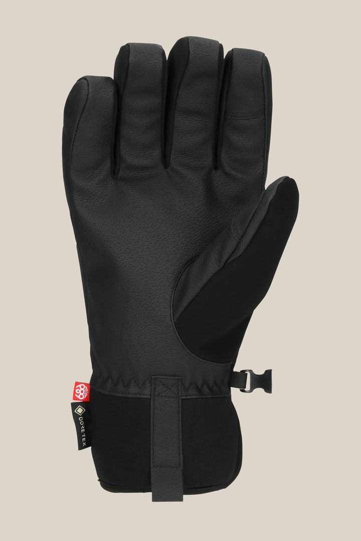 686 Men's GORE-TEX Linear™ Under Cuff Glove — BLACK (vista 2)