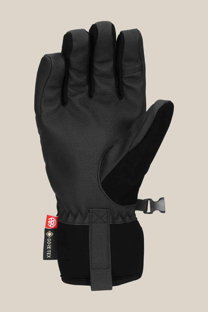 686 Women's GORE-TEX Linear™ Under Cuff Glove — BLACK (vista 2)