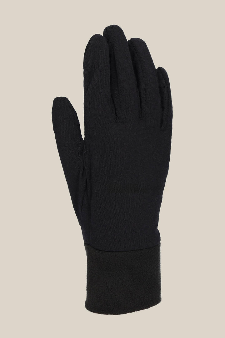 686 Women's Merino Glove Liner — BLACK HEATHER
