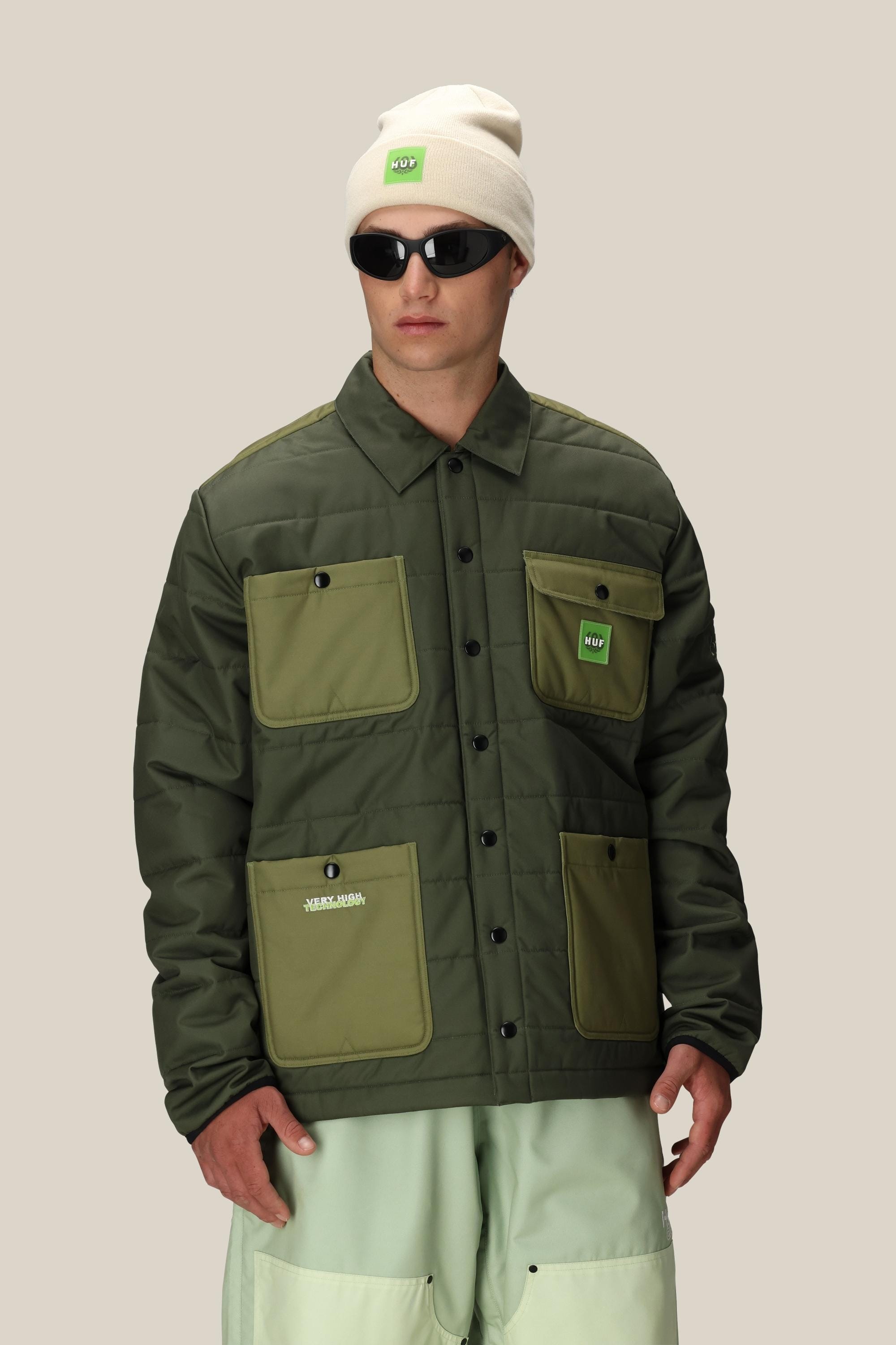 686 Men's HUF Puffer Insulated Jacket – 686.com