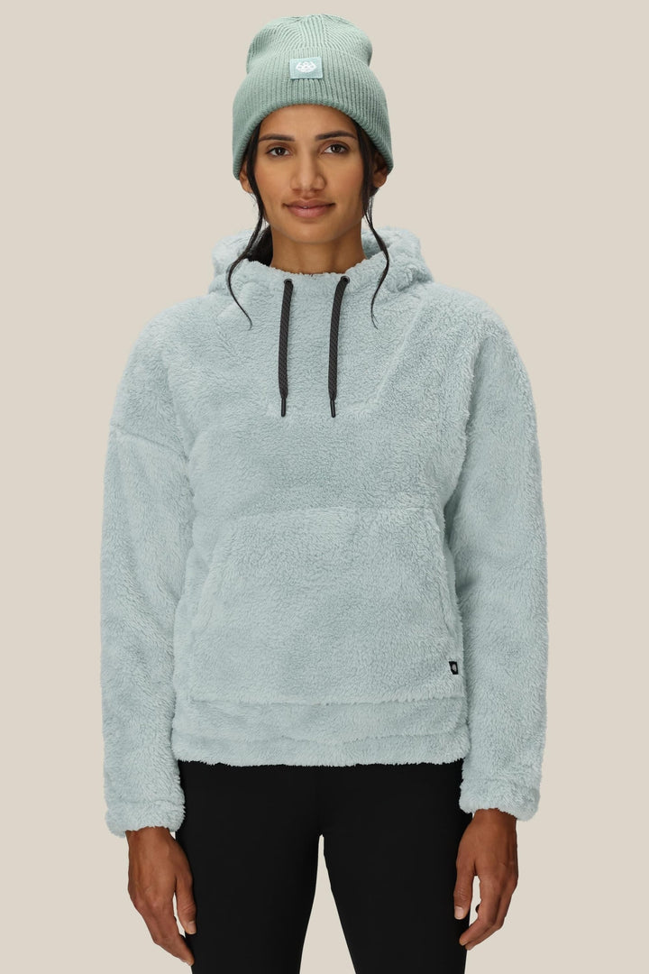686 Women's Sherpa Hoody — DUSTY MARINE (vista 2)