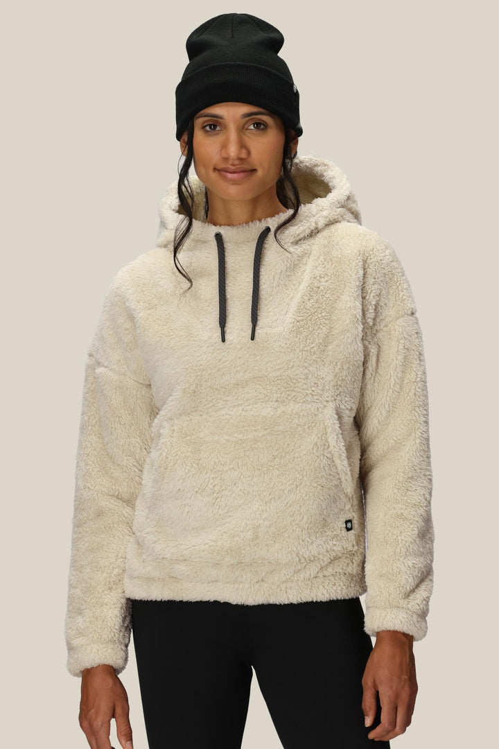 686 Women's Sherpa Hoody — LIMESTONE