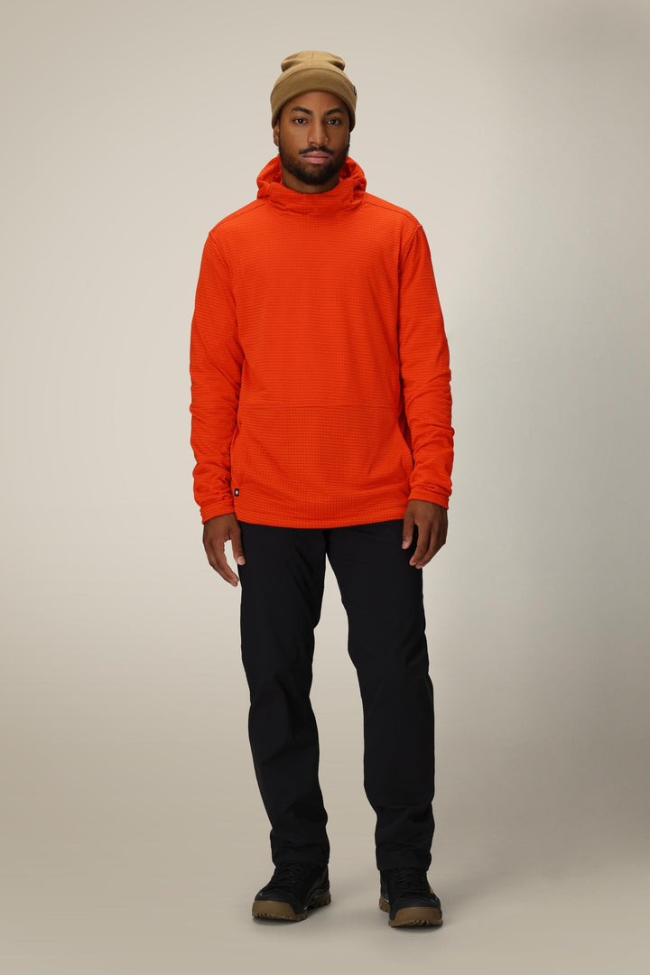 686 Men's Mission Grid™ Fleece Hoody — FLARE (vista 2)